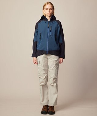 JOSEPH ABBOUD MOUNTAIN 【ストレッチ/撥水/防水素材/イタリア素材/ライナードッキング対応】マウンテンシェル パーカー ネイビー系7