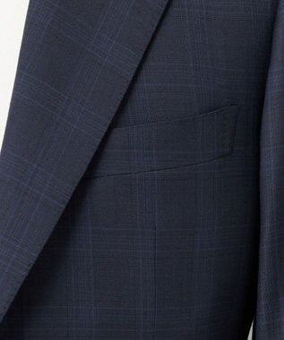 GOTAIRIKU GOLD LABEL/WEB&一部店舗限定【DORMEUIL/ドーメル】インペリアルジェイド 通年スーツ(ネイビー) ネイビー系4