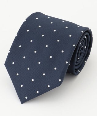 KASHIYAMA KASHIYAMAオリジナル【JAPAN MADE】ドットネクタイ