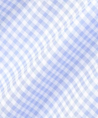 ANY KIDS ギンガム ドッキングワンピース サックスブルー系