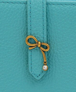 LANVIN en Bleu リュバン ラウンド長財布 ブルー