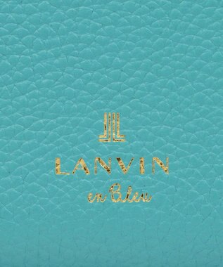 LANVIN en Bleu リュバン ラウンド長財布 ブルー