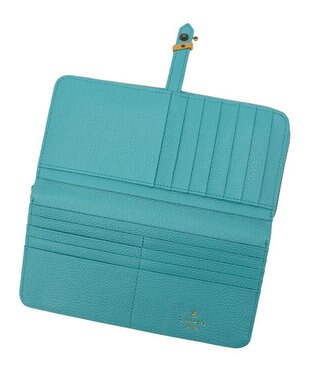 LANVIN en Bleu リュバン ラウンド長財布 ブルー