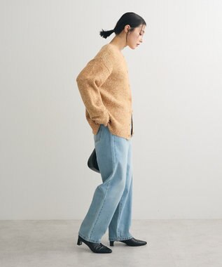 Green Parks ２ＷＡＹメランジＭＩＸニットプルオーバー Orange