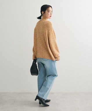 Green Parks ２ＷＡＹメランジＭＩＸニットプルオーバー Orange