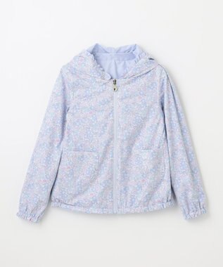 ANY KIDS シャカシャカ リバーシブルゾン サックスブルー