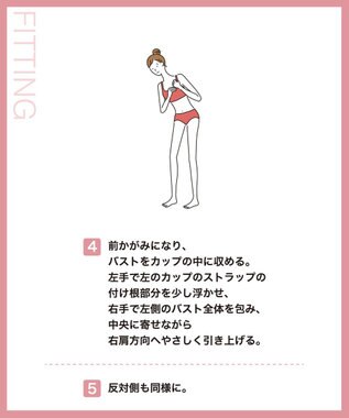 CW-X 【WOMEN】 スポーツブラ 5方向 吸汗速乾（前身頃） HTY128 /ワコール ブラック