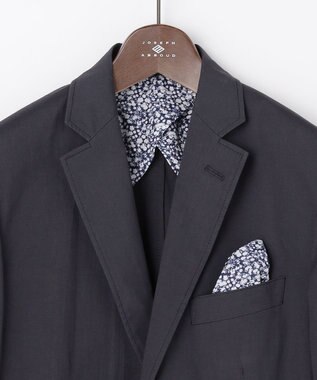 JOSEPH ABBOUD 【ストレッチ/軽量/Eco撥水/オーガニックコットン使用】マイクロピケストレッチジャケット ネイビー系8