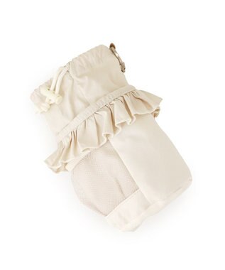 PET PARADISE ペットパラダイス マナーポーチ 《フリル》 ホワイト