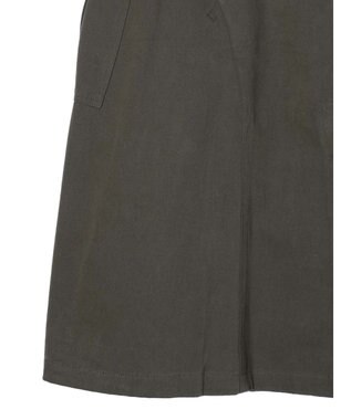 CRAFT STANDARD BOUTIQUE 綿ピーチカーゴスカート Charcoal Gray