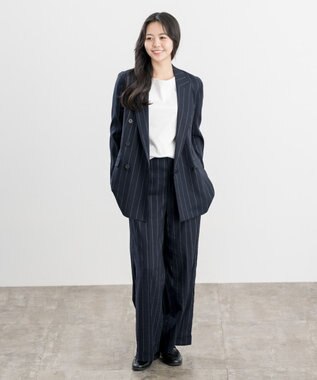 ONWARD Reuse Park 【uncrave】パンツ春夏 ネイビー