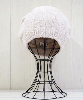 石田製帽 マイクロモール ホールガーメント ニット帽 オフ