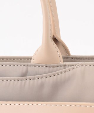 Y'SACCS シルキーリュクス2WAYトートバッグ アイボリー