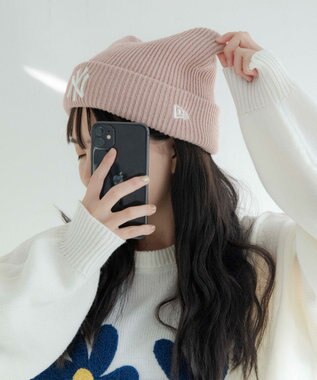 WEGO 別注NEWERA　CAT　EAR　KNIT 柄4