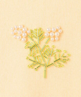 TOCCA 【洗える】LITTLE MIMOSA カーディガン イエロー系