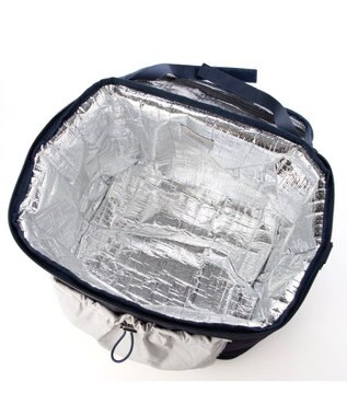 UNBILLION VERYコラボ カシュカシュ cachecache / ソフトクーラーバッグ ネイビー