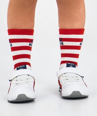 MIKI HOUSE HOT BISCUITS 【WEB限定】【16-21cm】ミズノコラボ キッズシューズ【WebLimited】 白