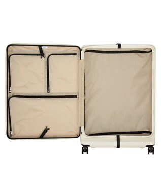 ACE BAGS & LUGGAGE ACE エスカレラ スーツケース 87L 完全フロントオープン 05653 エース アイボリー