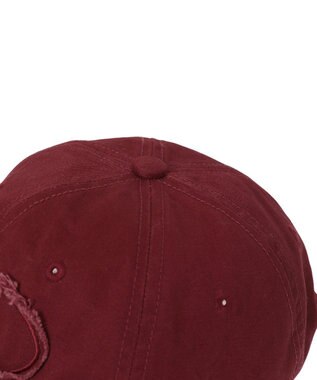 earth music&ecology ダメージロゴキャップ Red