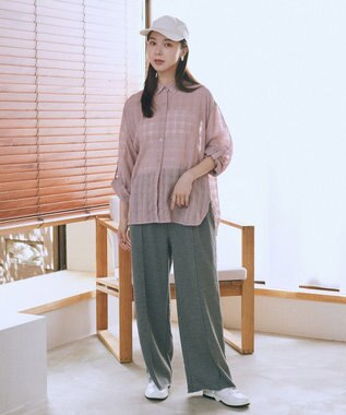 earth music&ecology ダメージロゴキャップ Ivory