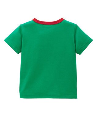 MIKI HOUSE HOT BISCUITS 【80-120cm】 フルーツモチーフ 半袖Tシャツ グリーン