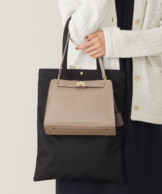 J.PRESS LADIES 【WEB限定カラーあり・2way・セットアイテム】ノーブルショルダー バッグ ベージュ系