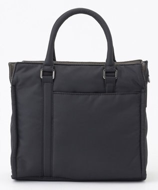 Y'SACCS ツイルナイロン　スクエアトート　Sサイズ ダークグレー