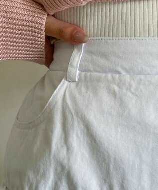 WEGO バルーンミニスカパン ホワイト