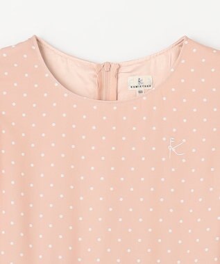 組曲 KIDS 【150-170㎝】ドットシフォン ワンピース ピンク系5