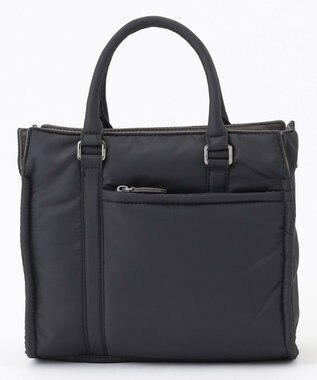 Y'SACCS ツイルナイロン　スクエアトート　Sサイズ ダークグレー