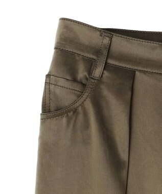 BEIGE， FRANKLIN / ドレープタックワイドパンツ Khaki