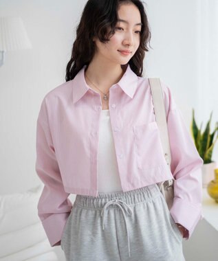 WEGO カラーショートシャツ 柄1