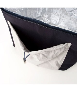 UNBILLION VERYコラボ カシュカシュ cachecache / ソフトクーラーバッグ ネイビー