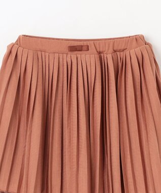 組曲 KIDS 【インパンツ付き】【110-140㎝】ＴＣ天竺プリーツ スカッツ ブラウン系