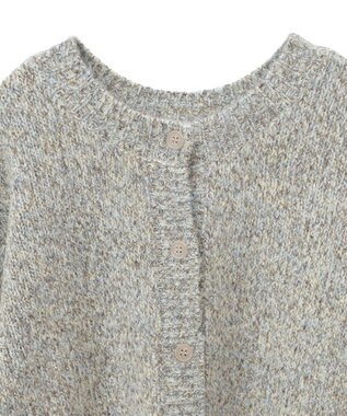 Green Parks ２ＷＡＹメランジＭＩＸニットプルオーバー Brown