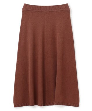 JOSEPH シルクカシミヤ　ニットスカート Mahogany