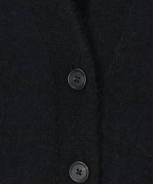 Paul Smith Big Flower モヘアカーディガン ブラック