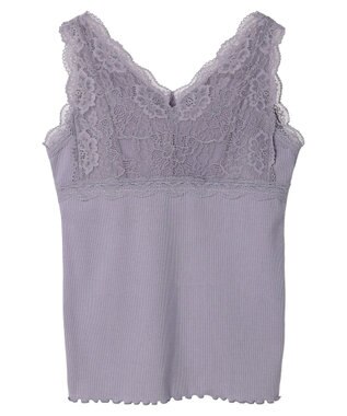 earth music&ecology 前後２ＷＡＹレースタンクトップ Sax