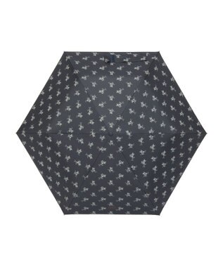 MOONBAT 【遮熱・遮光】POLO RALPH LAUREN(ポロ ラルフローレン)フローラル 花柄 晴雨兼用 雨傘  折りたたみ傘 簡単開閉 ネイビーブルー