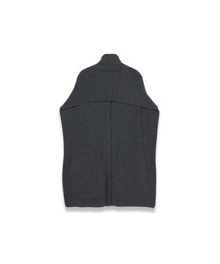 JOSEPH ニューカーディガンステッチボタンスカーフ Smoke