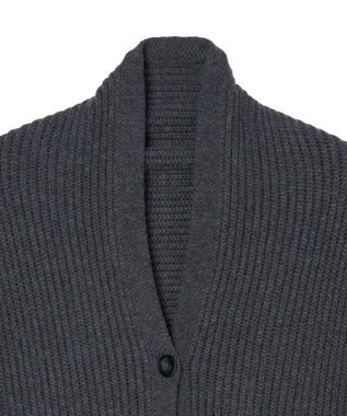 JOSEPH ニューカーディガンステッチボタンスカーフ Smoke