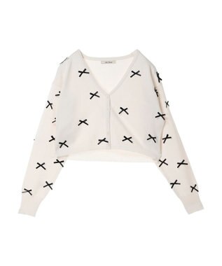 Green Parks ・ＡＮＤ　ＳＥＡＲＣＨ　メニーリボンカーディガン Off White