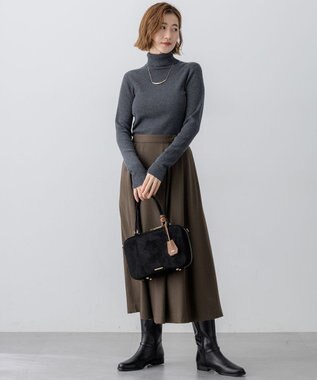 23区 【WEB&一部店舗限定】レザーキー クロシェット キャメル系