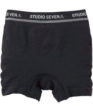 WACOAL MEN メンズ <STUDIO SEVEN>コラボ 【PANTS HOLIC】 ボクサーパンツ ワンサイズ(S-LL) 立体成型 適度なフィット感 前閉じ 下着 GT3777 /ブロス ブラック