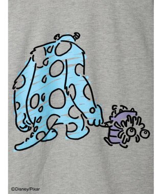 Green Parks モンスターズ・インク／バックプリントプルオーバー Gray Mixture