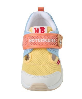 MIKI HOUSE HOT BISCUITS 【16-18cm】ダブルラッセル キッズシューズ 黄