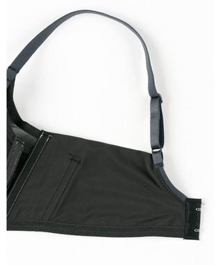 WACOAL WEB限定 ブラジャー 【ハグするブラ】 体温を感知してカラダになじむ 谷間メイク 脇高設計 Gカップまで対応 大きいサイズ レディース BMM700 /ワコール ブラック