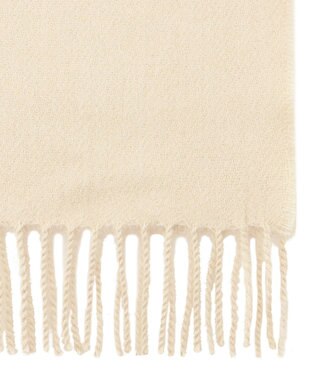 MOONBAT PAUL & JOE ACCESSOIRES ”PJ”ロゴブローチ付きムースタッチマフラー（パッケージ入り） ベージュ