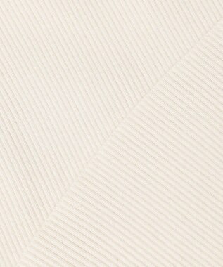 uncrave リブ ハイネックニット（uncrave STANDARD） エクリュ