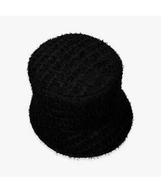 林八百吉商店 un chapeau　フリンジハット ブラック